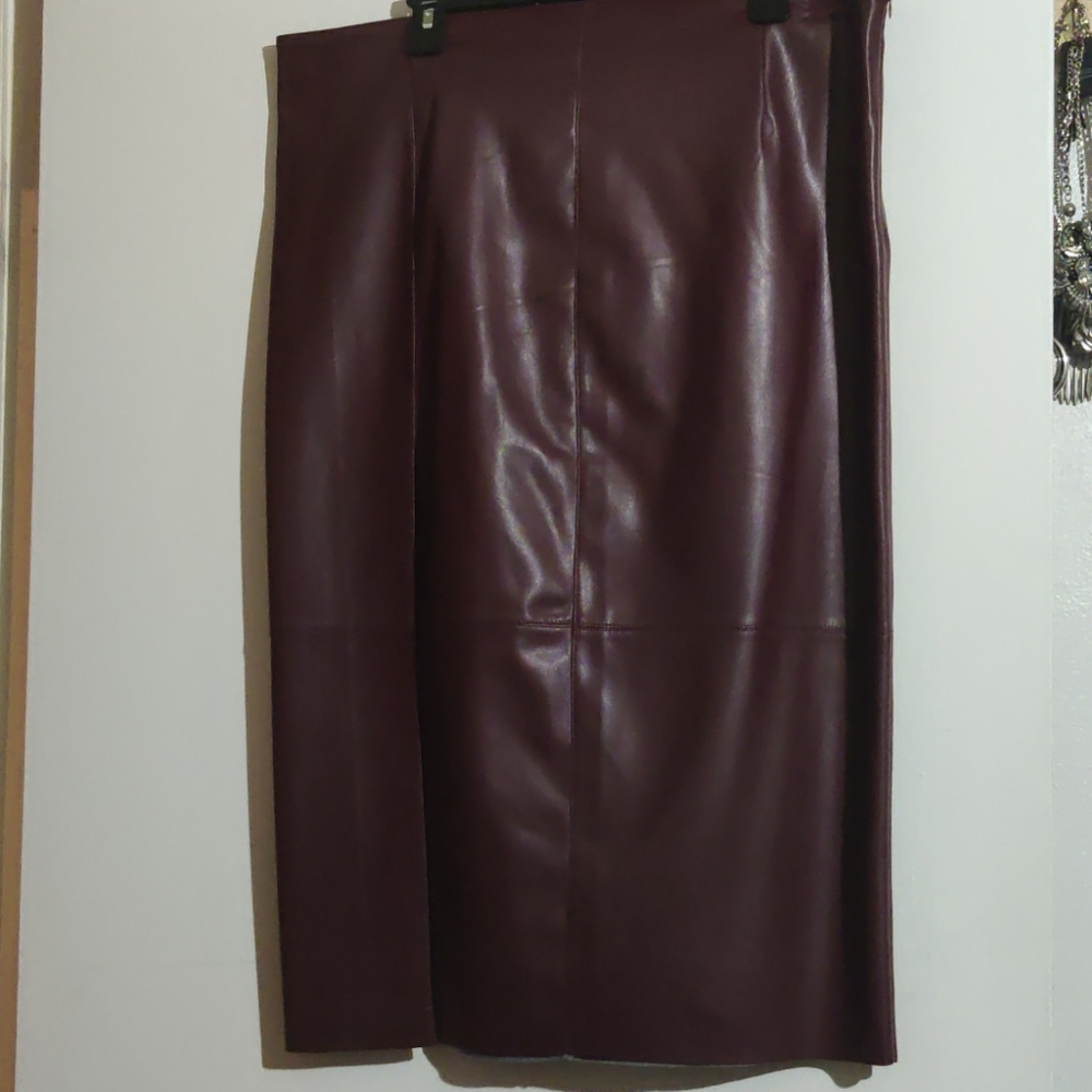 Maroon Skirt